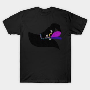 Felt Look Witch Hat | Original Art by Cherie(c)2021 T-Shirt